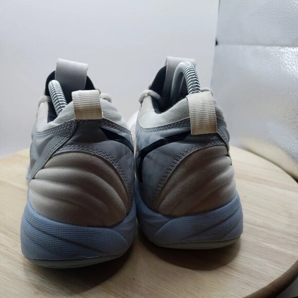 Mizuno Women's Wave Momentum Athletic Volleyball Shoe White Blue Size 10 M - Picture 5 of 8